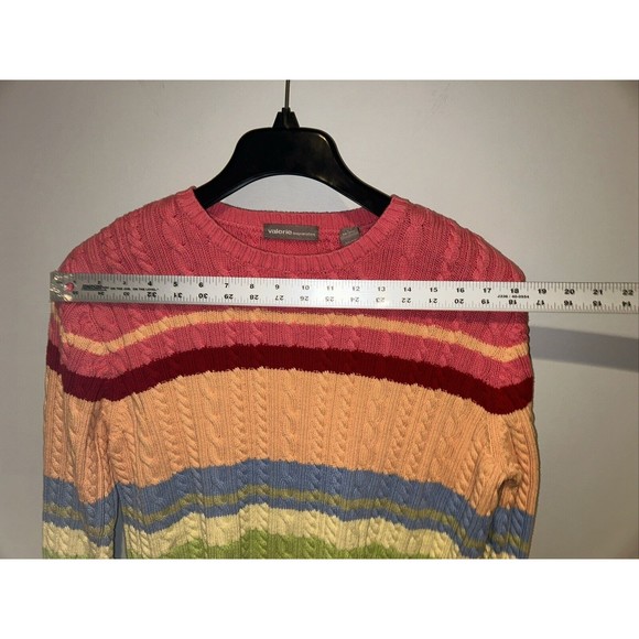 100% UK Cotton SWEATER•Bright Pink*Orange*blue*yellow*green Sz LG - Picture 6 of 9